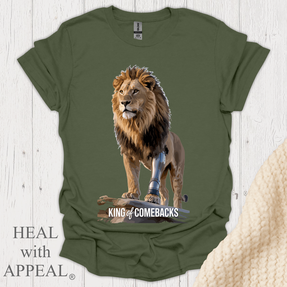 Lion Tee V2 - Military Green