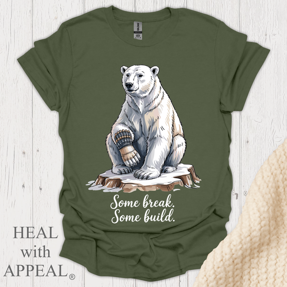 Polar Tee V1b - Military Green