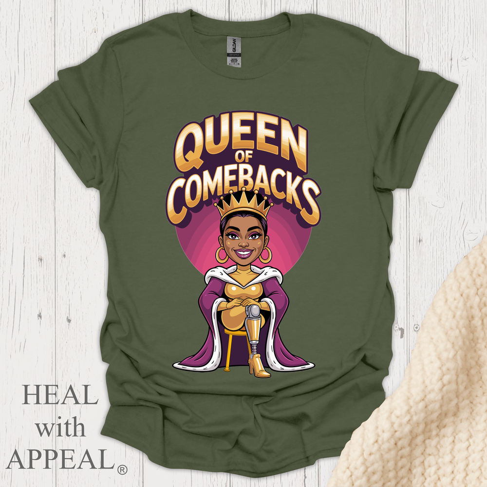 Queen Of Comebacks V2 - Military Green