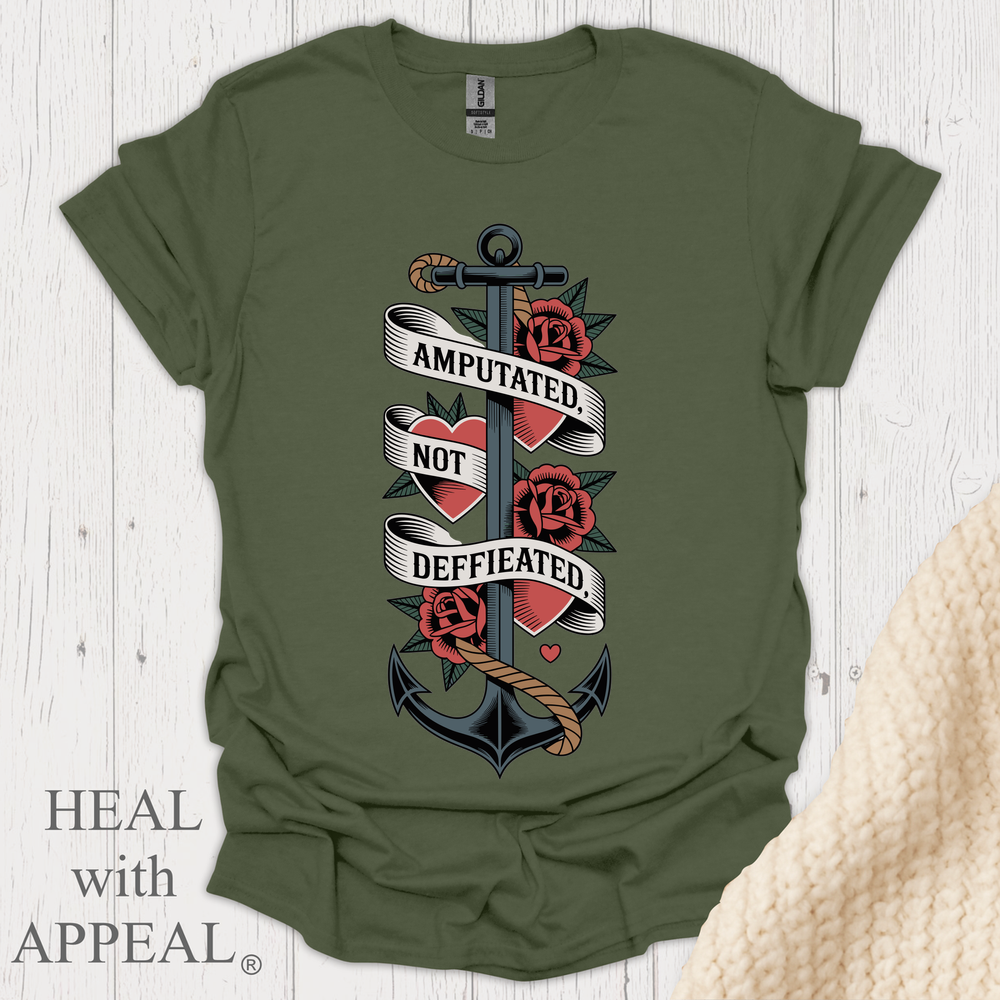 Amputated Not Defeated V1 - Military Green