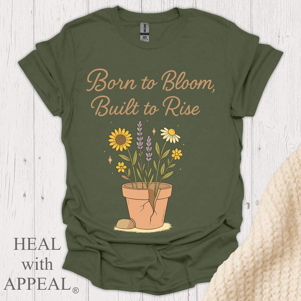 Born To Bloom V2 - Military Green