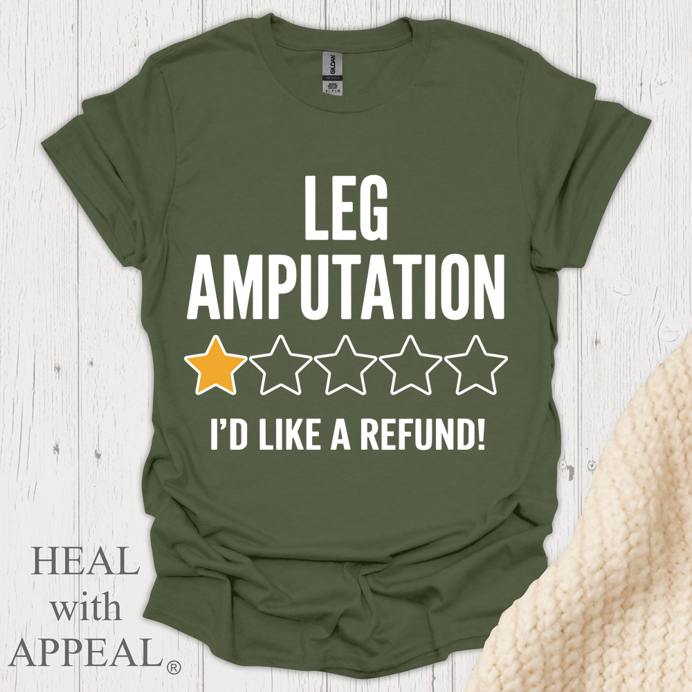 Leg Amputation V1b - Military Green