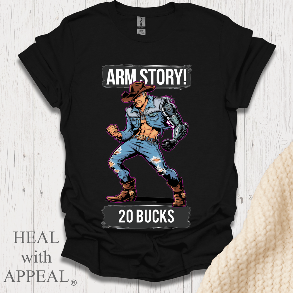 Arm Story V1 Print - Black