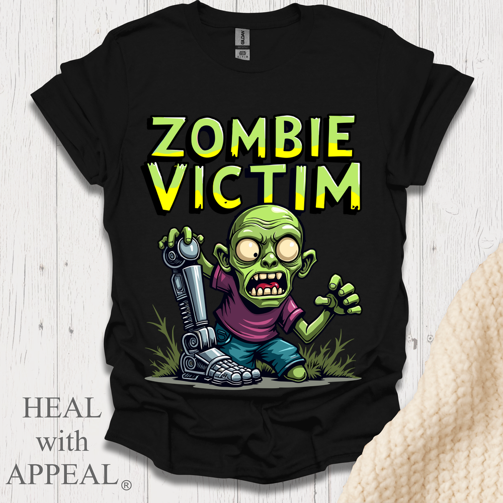 Zombie Victim Amp V2 Print - Black