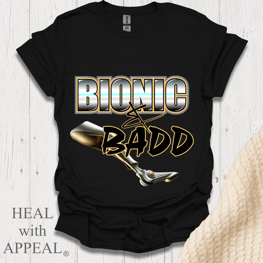 Bionic N Badd V3 Blk Shrt Print - Black