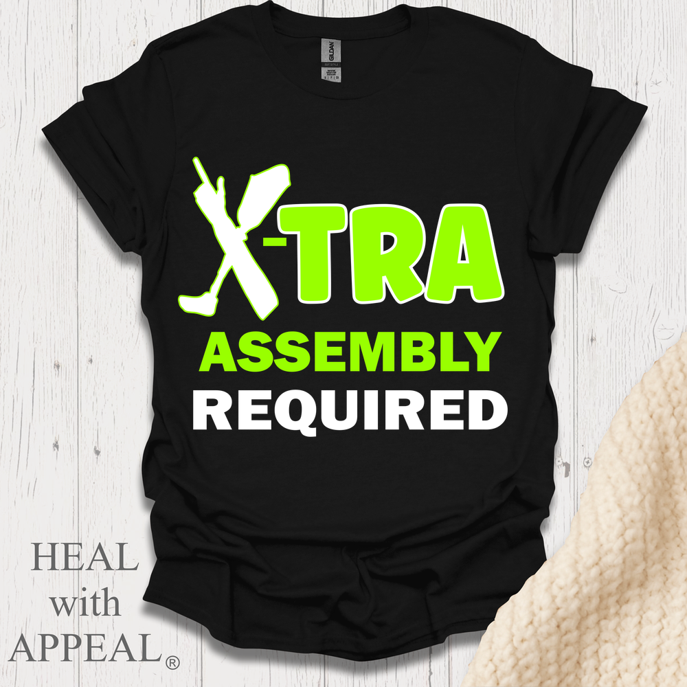 Extra Assembly Required V1 Print Wm - Black