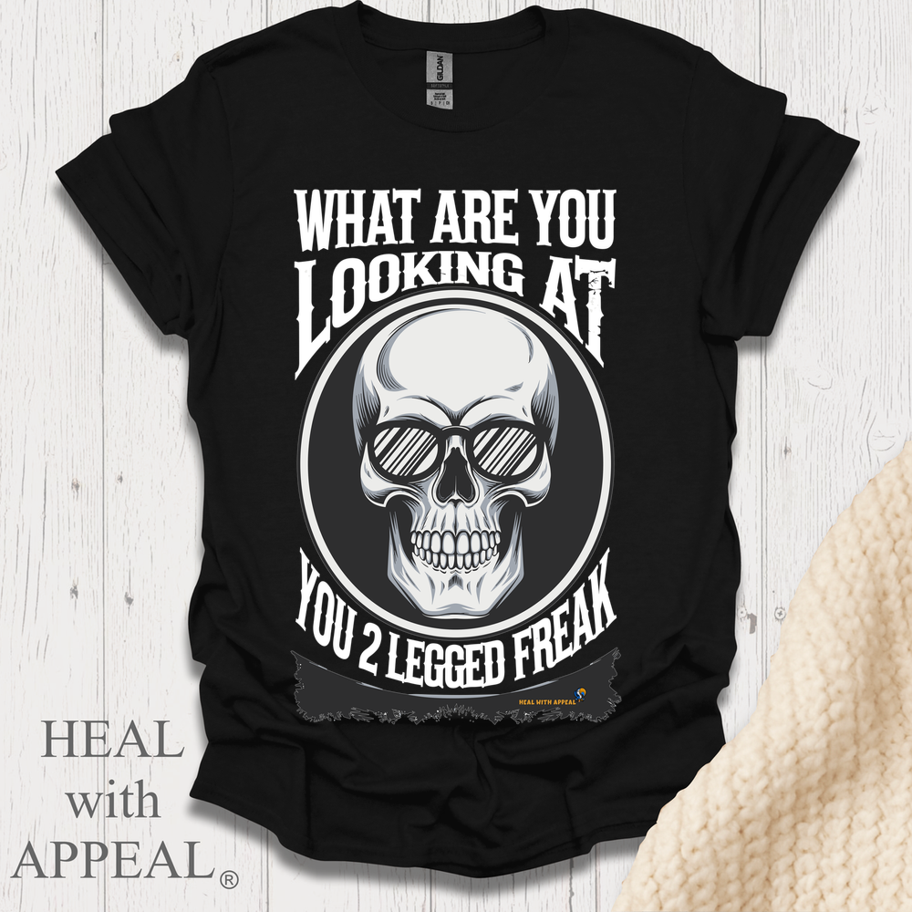 What R U Looking At V8b Print - Black