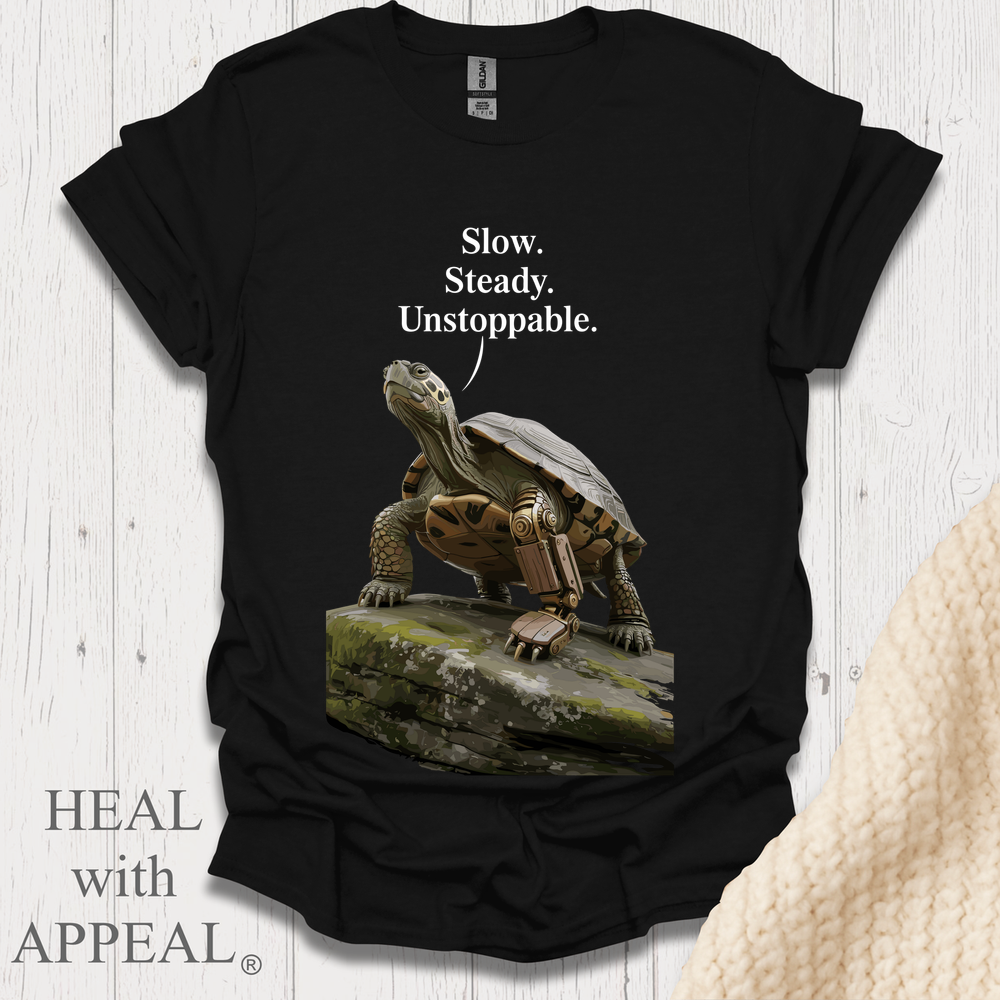 Turtle Tee V1b - Black