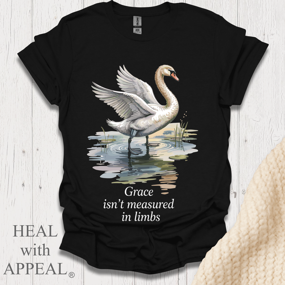 Swan Tee V1b - Black