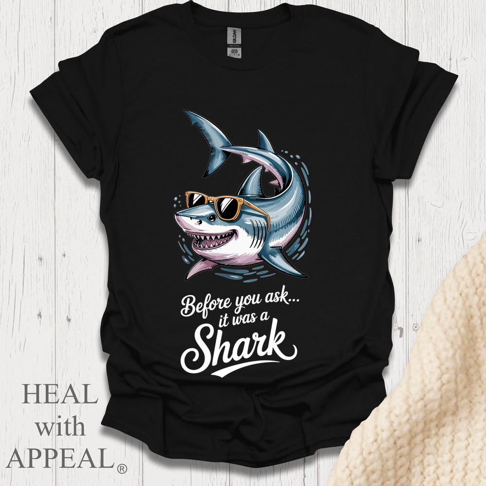 Shark Tee V2b - Black