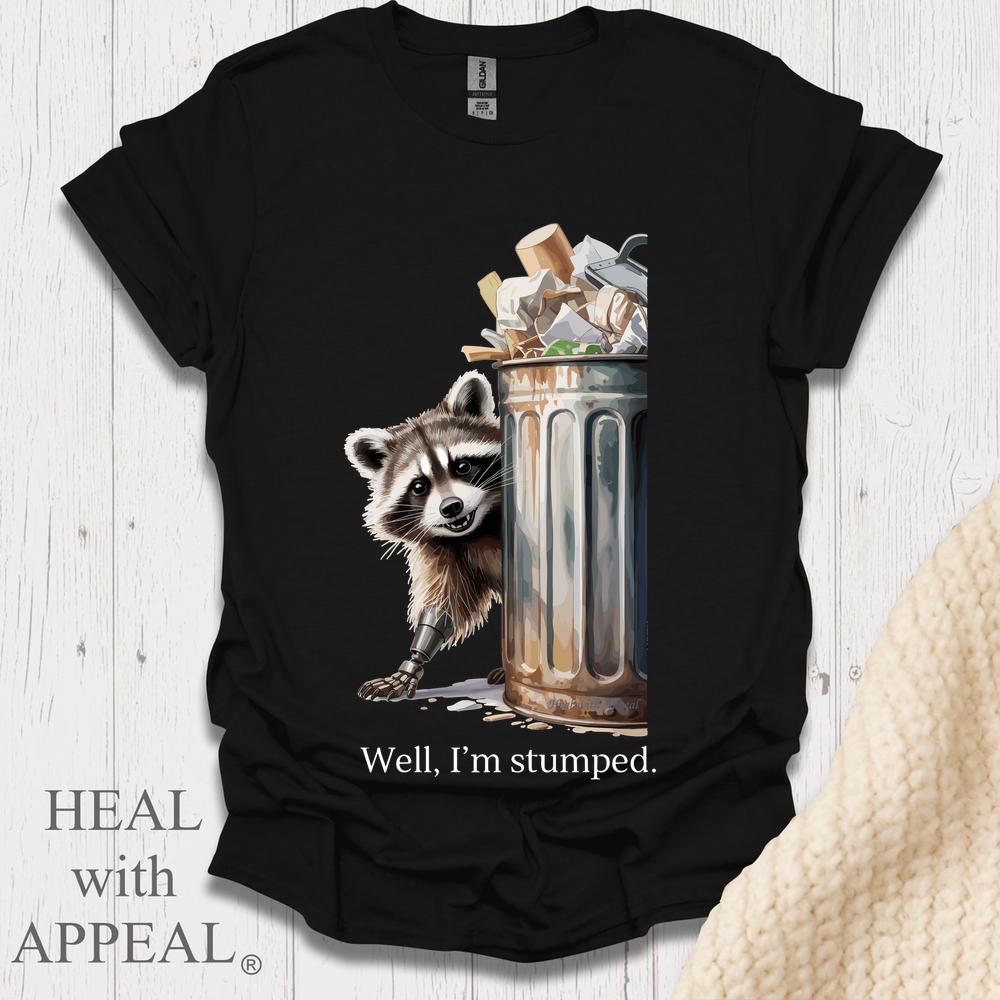 Raccioon Tee V2b - Black