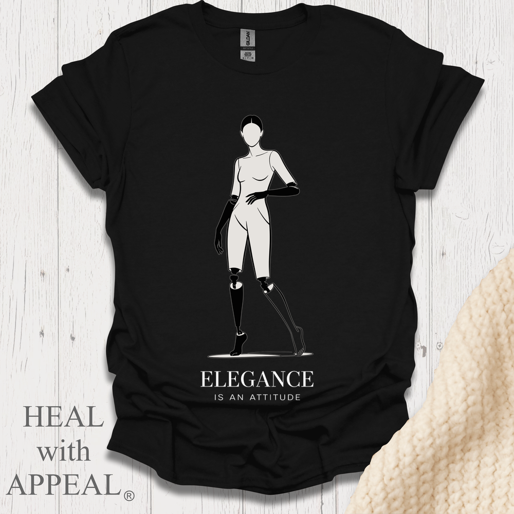 Elegance Is An Attitude V1b - Black