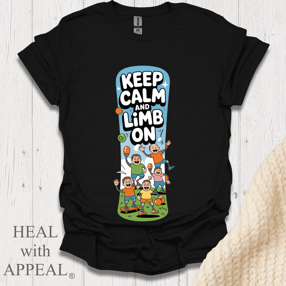 Keep Calm Limb On V2 - Black