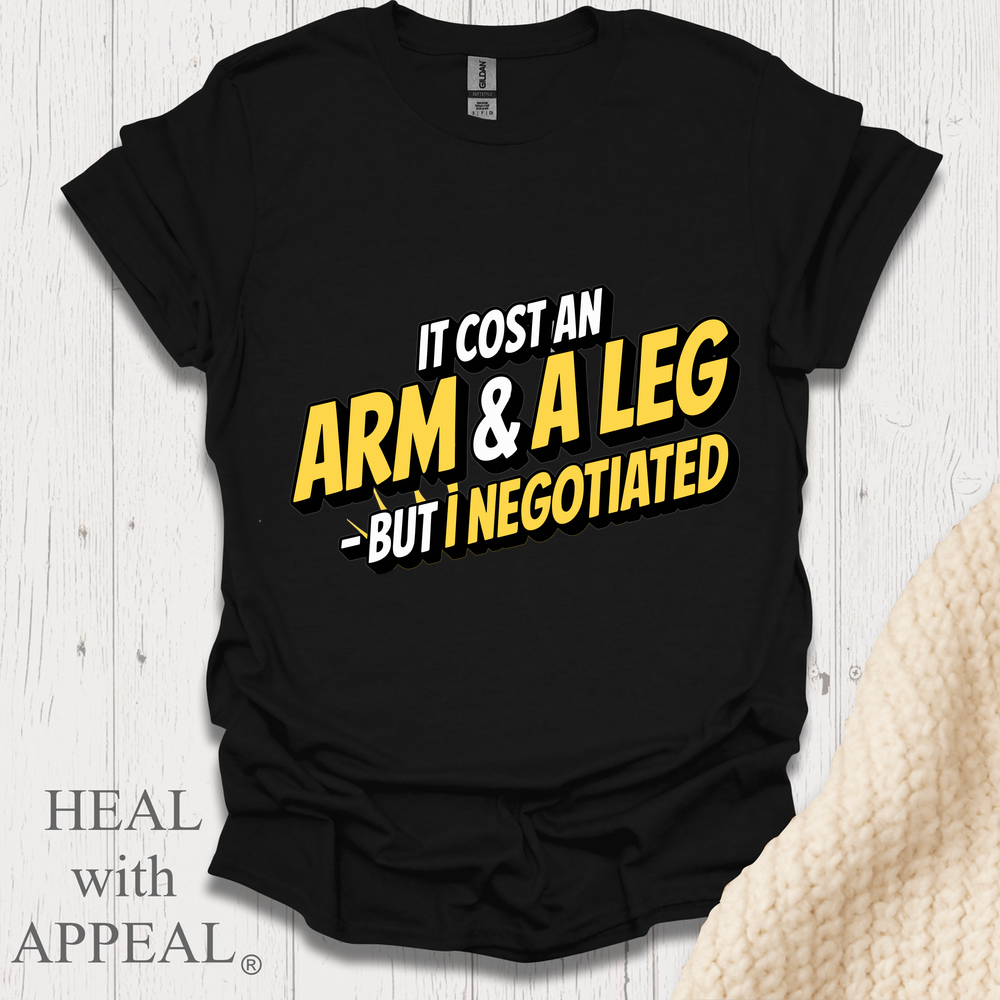 Cost Me An Arm And Leg Negotiate V2 - Black