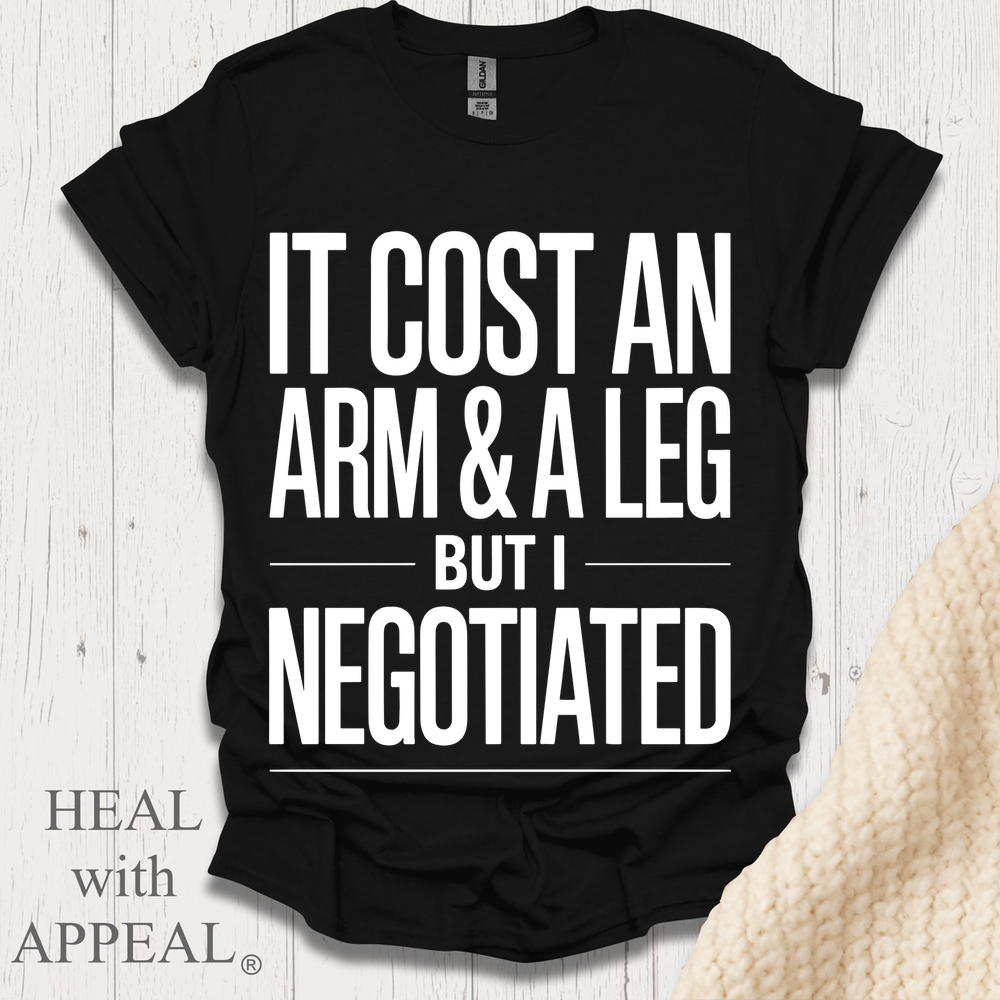 Cost Me An Arm And Leg Negotiated V1b - Black