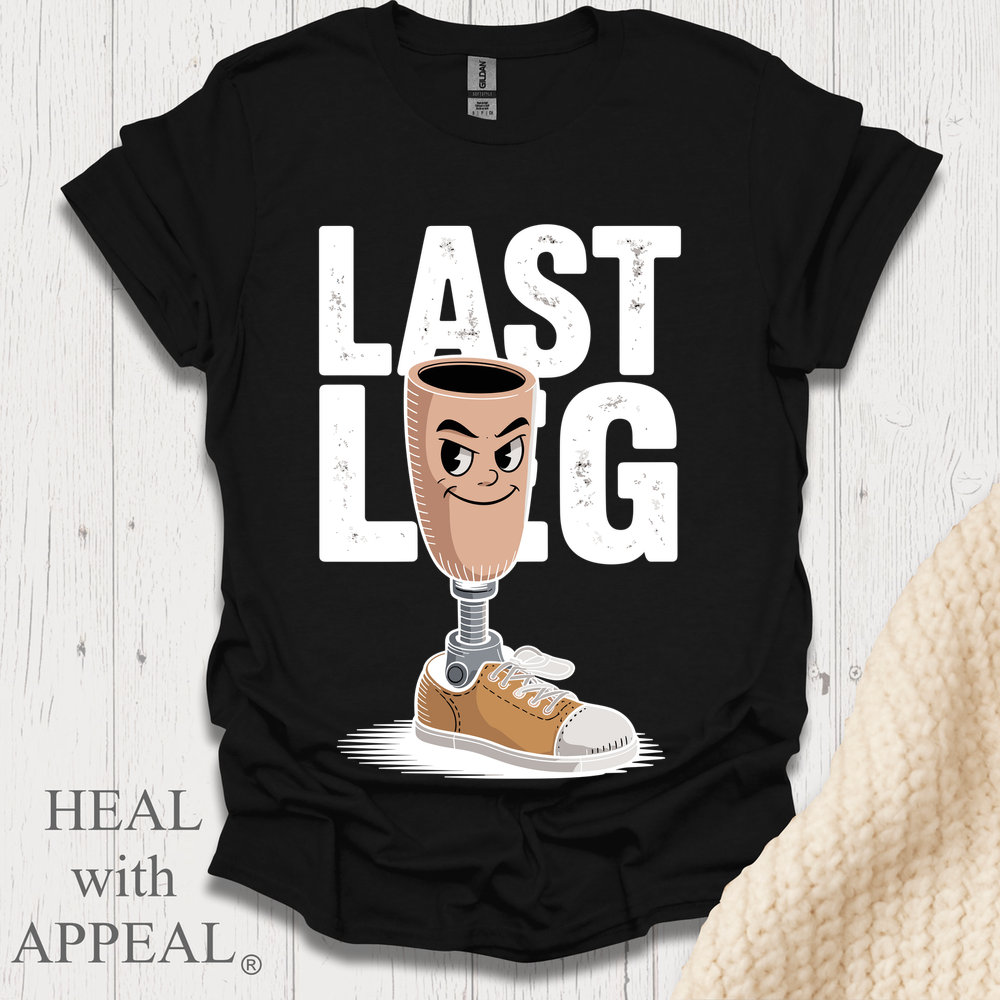 Im On My Last Leg V2b - Black