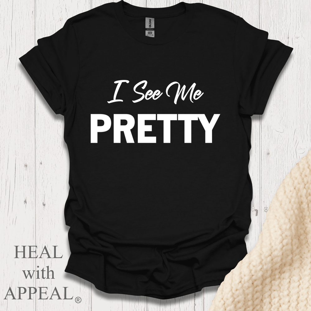 I See Me Pretty V1 Blk Print - Black
