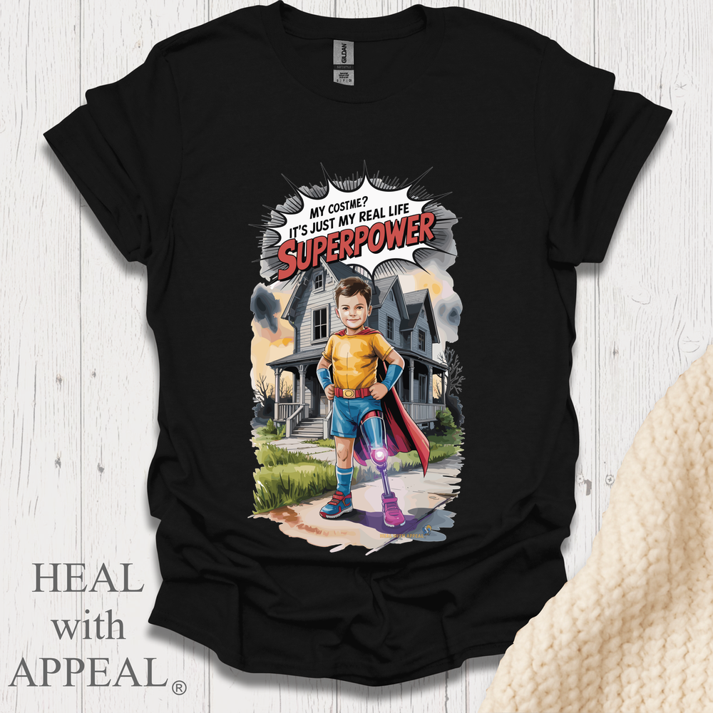 My Costume Is My Superpower V4 - Black