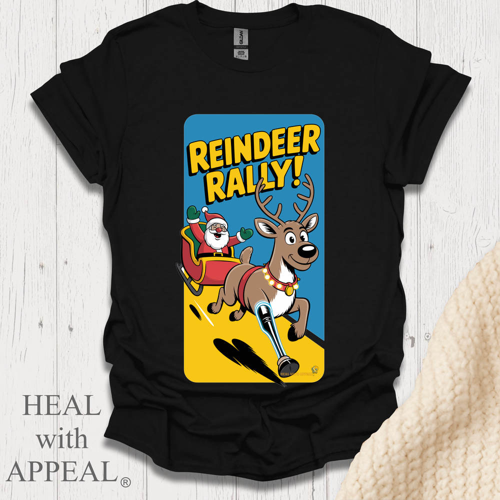 Reindeer Rally Leg V2 - Black