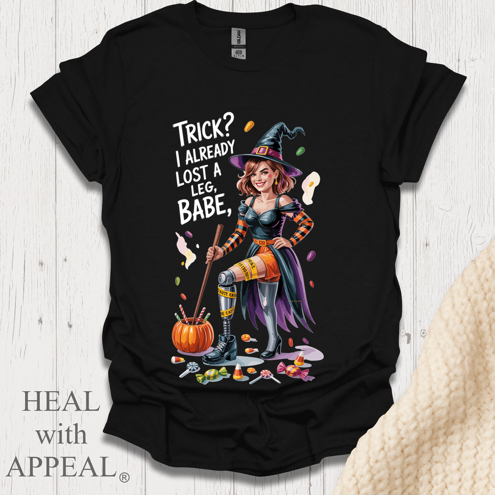 Trick Already Lost A Leg Babe V1b - Black