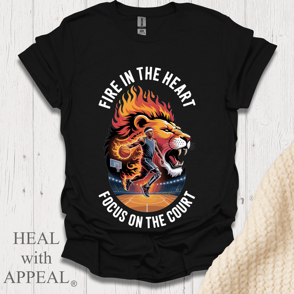 Fire In The Heart V2b - Black