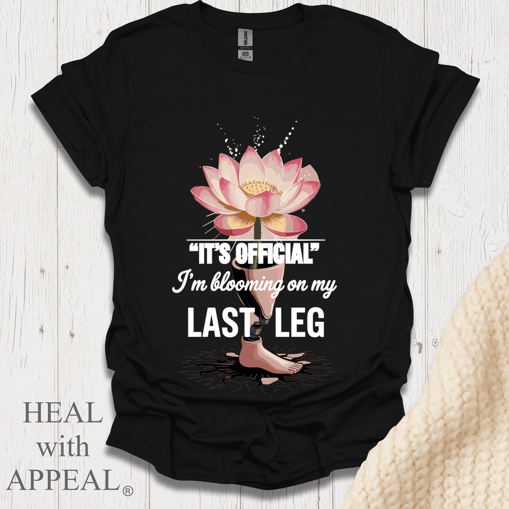 Blooming On My Last Leg V1b - Black