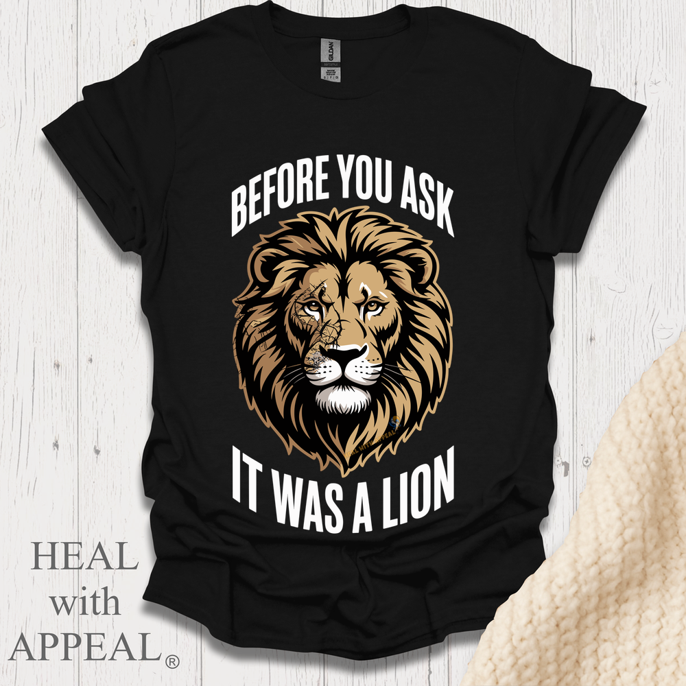It Was A Lion V2b - Black