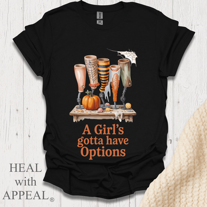 A Girls Gotta Have Options V3 - Black