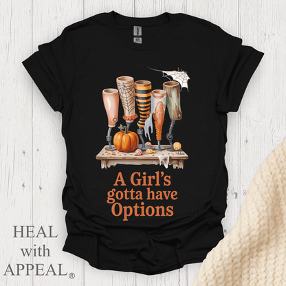 A Girls Gotta Have Options V3 - Black