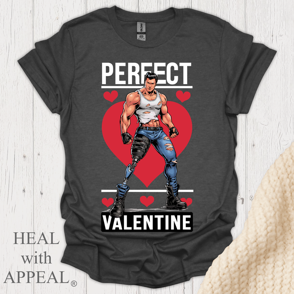 Perfect Valentine V4b Print - Dark Heather