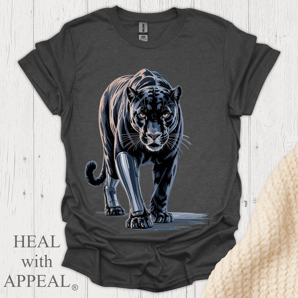 Panther Tee V1 - Dark Heather