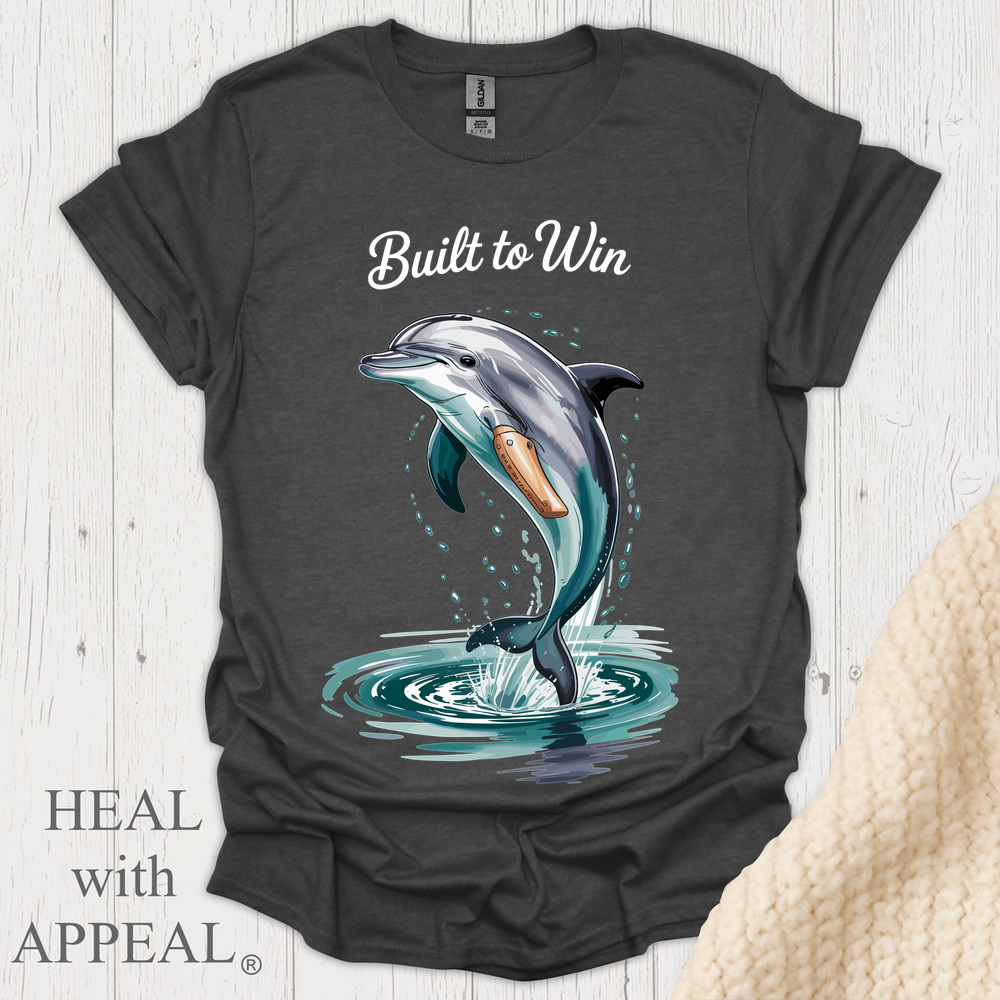 Dolphin Tee B - Dark Heather