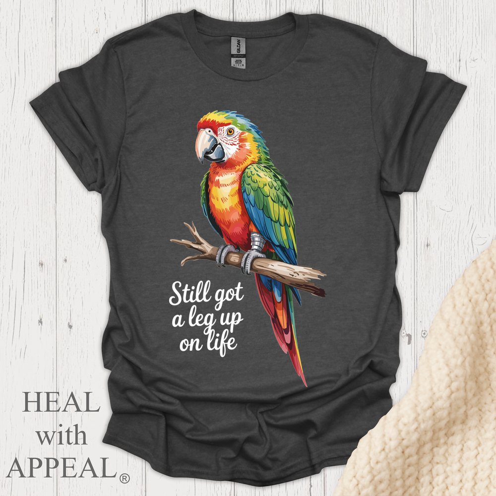 Cock A Tee V2b - Dark Heather