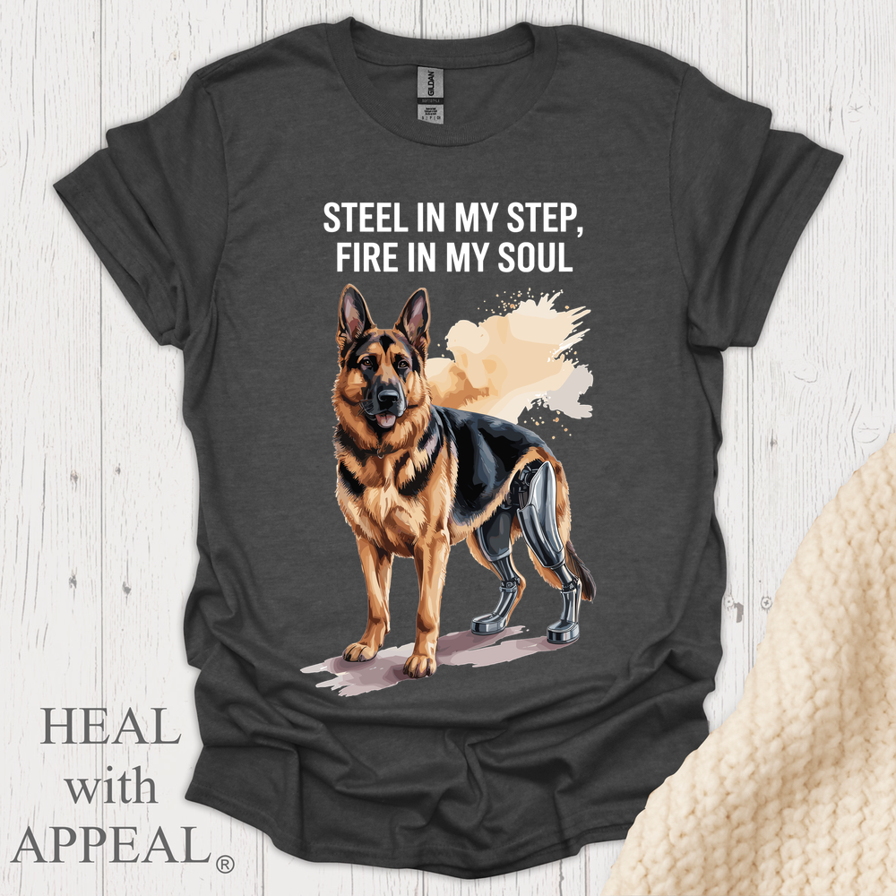 Dog Tee B - Dark Heather