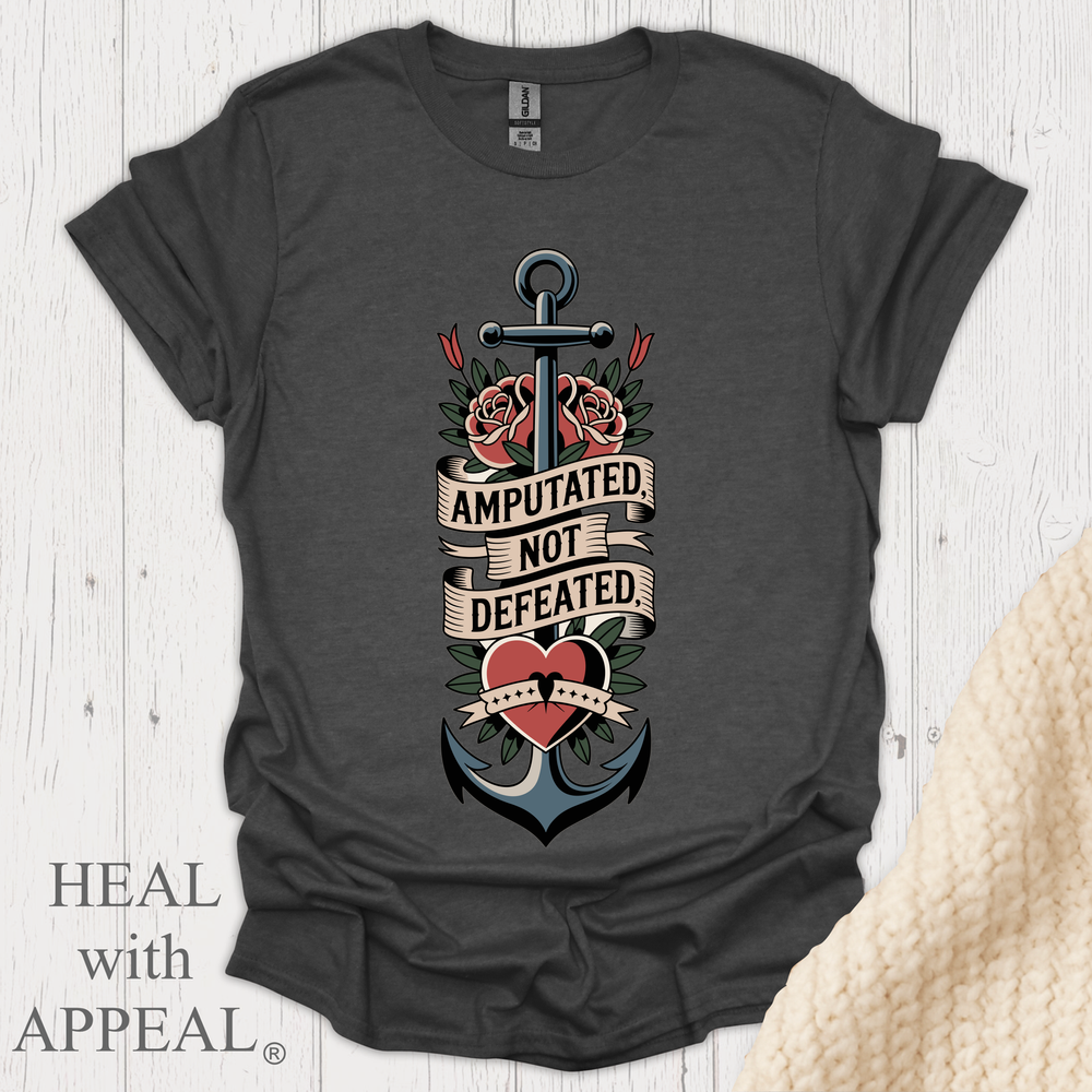 Amputated Not Defeated V2 - Dark Heather