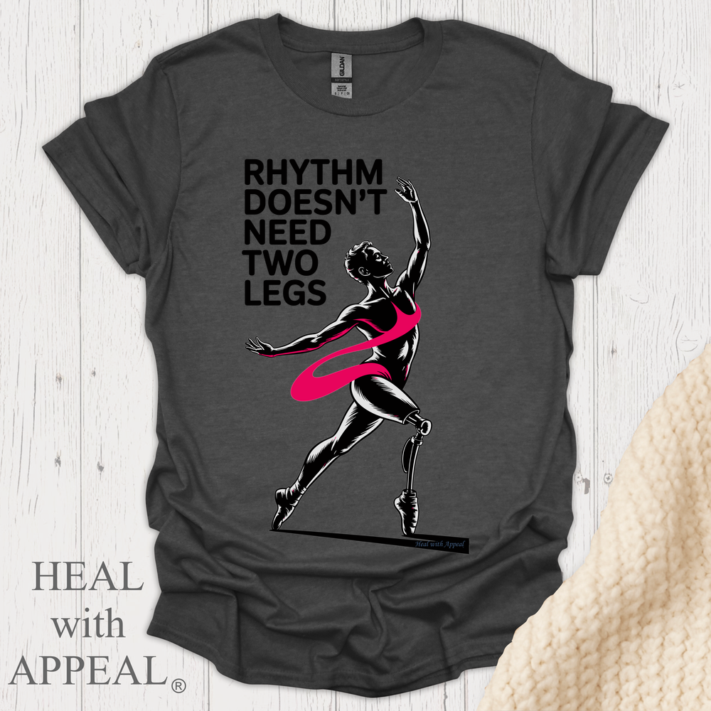Inspirational Amputee Dancer V2 - Dark Heather