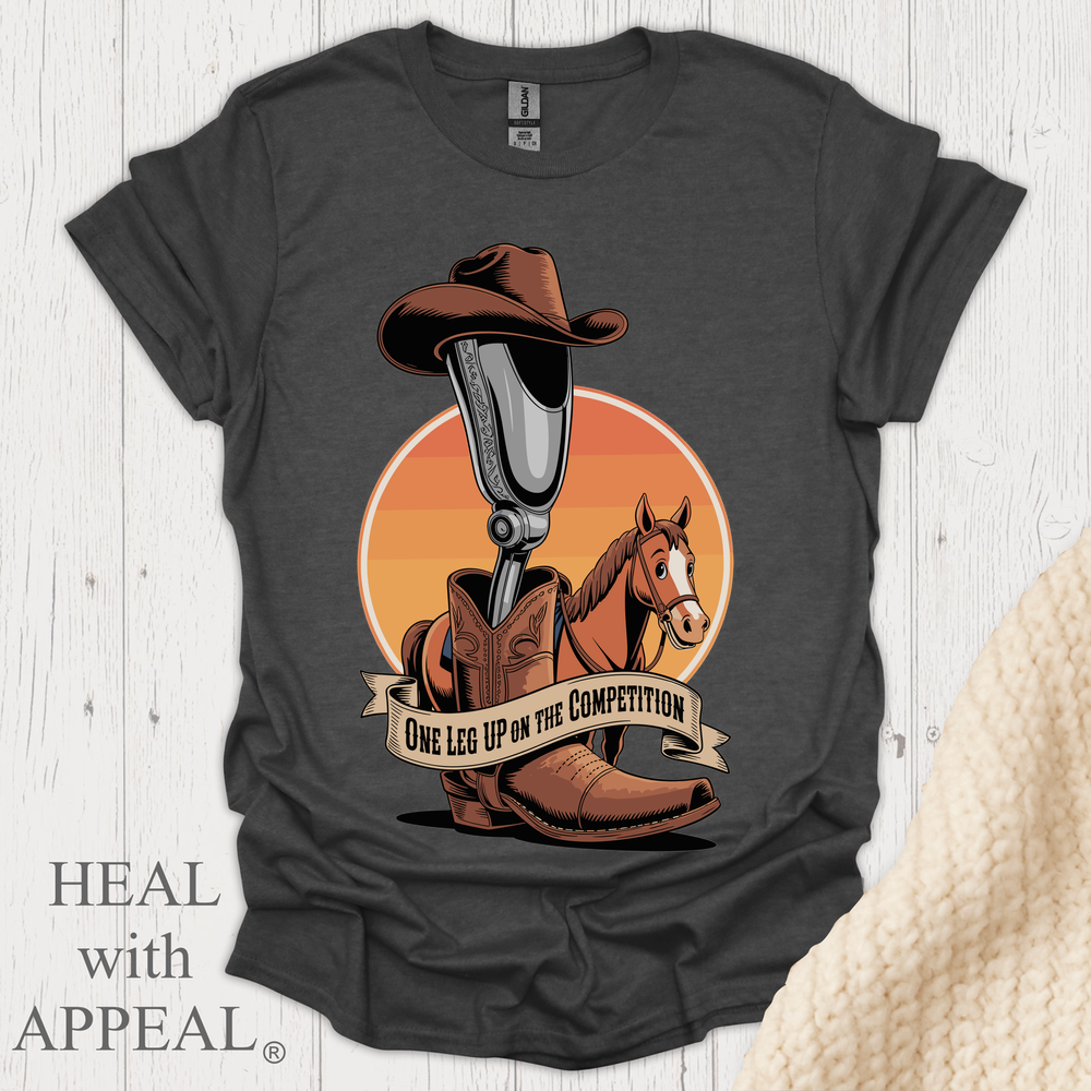 One Leg Competition - Dark Heather