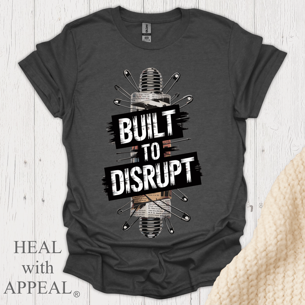 Built To Disrupt V3 - Dark Heather