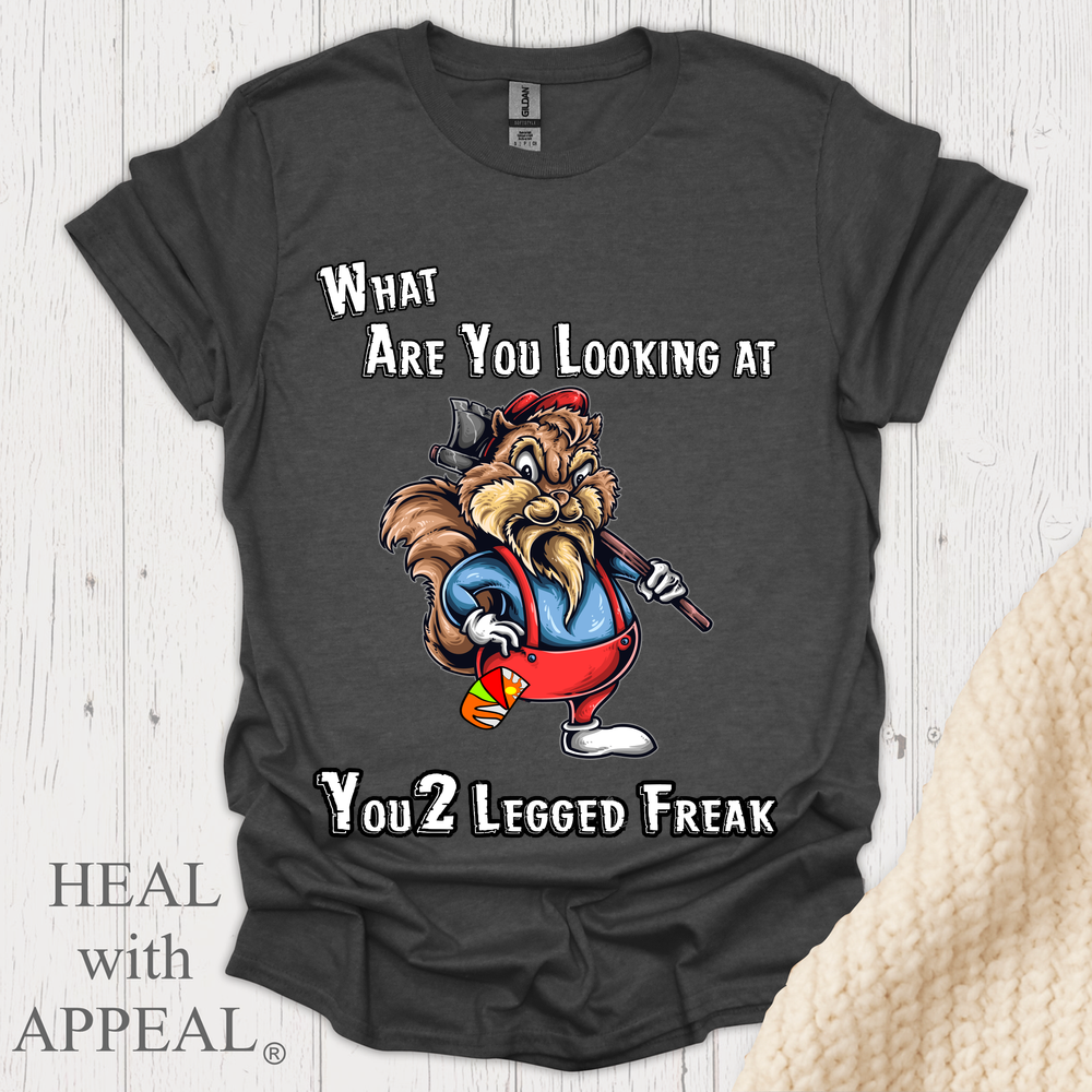 What R U Lookin At V10 - Dark Heather