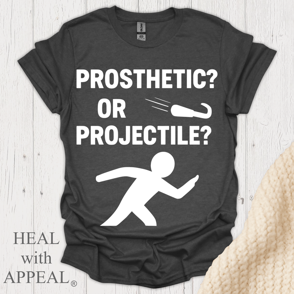 Prosthetic Or Projectile V1b - Dark Heather