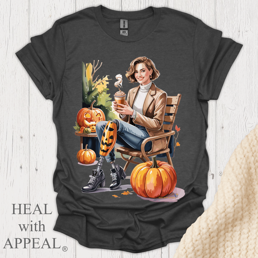 Autumn Vibes Amputee V1 - Dark Heather
