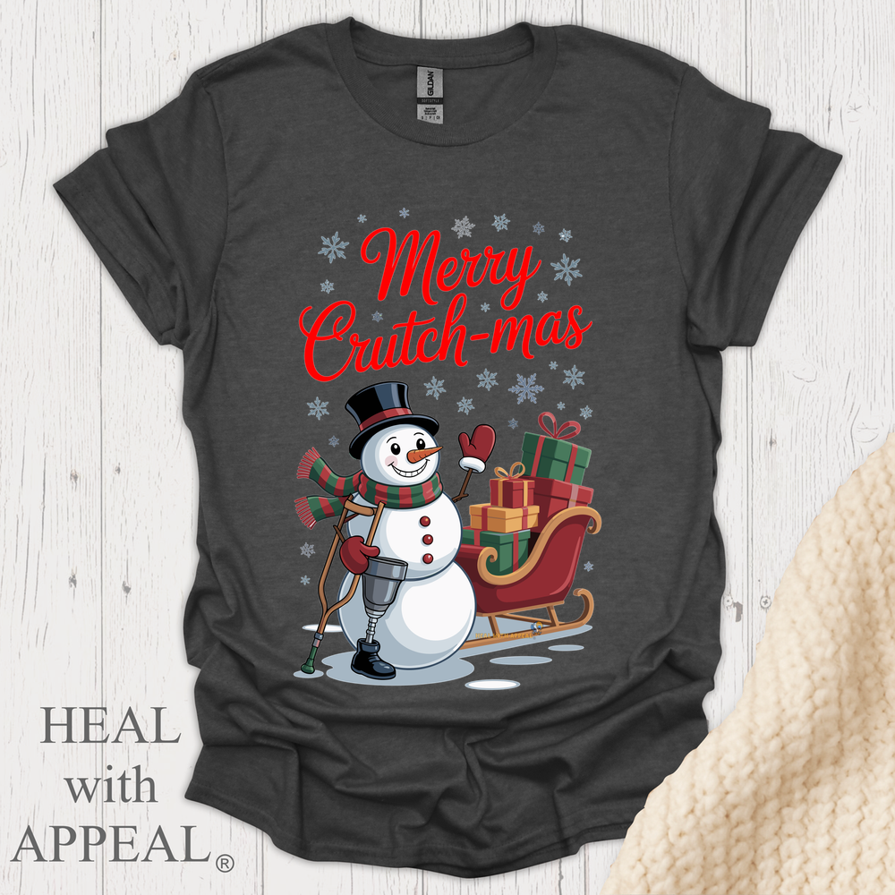 Merry Crutchmas V1 - Dark Heather