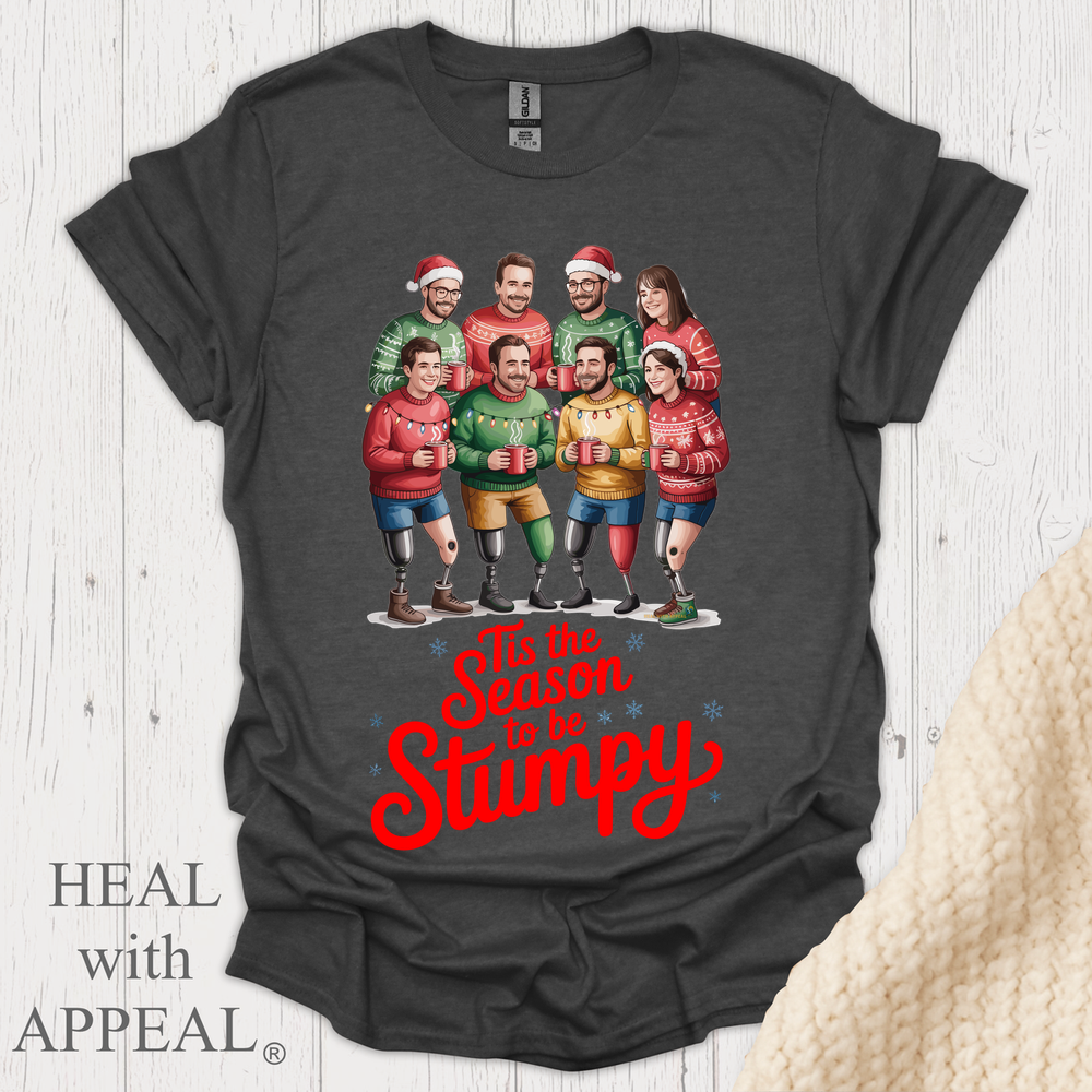 Tis The Season To Be Stumpy V1 - Dark Heather