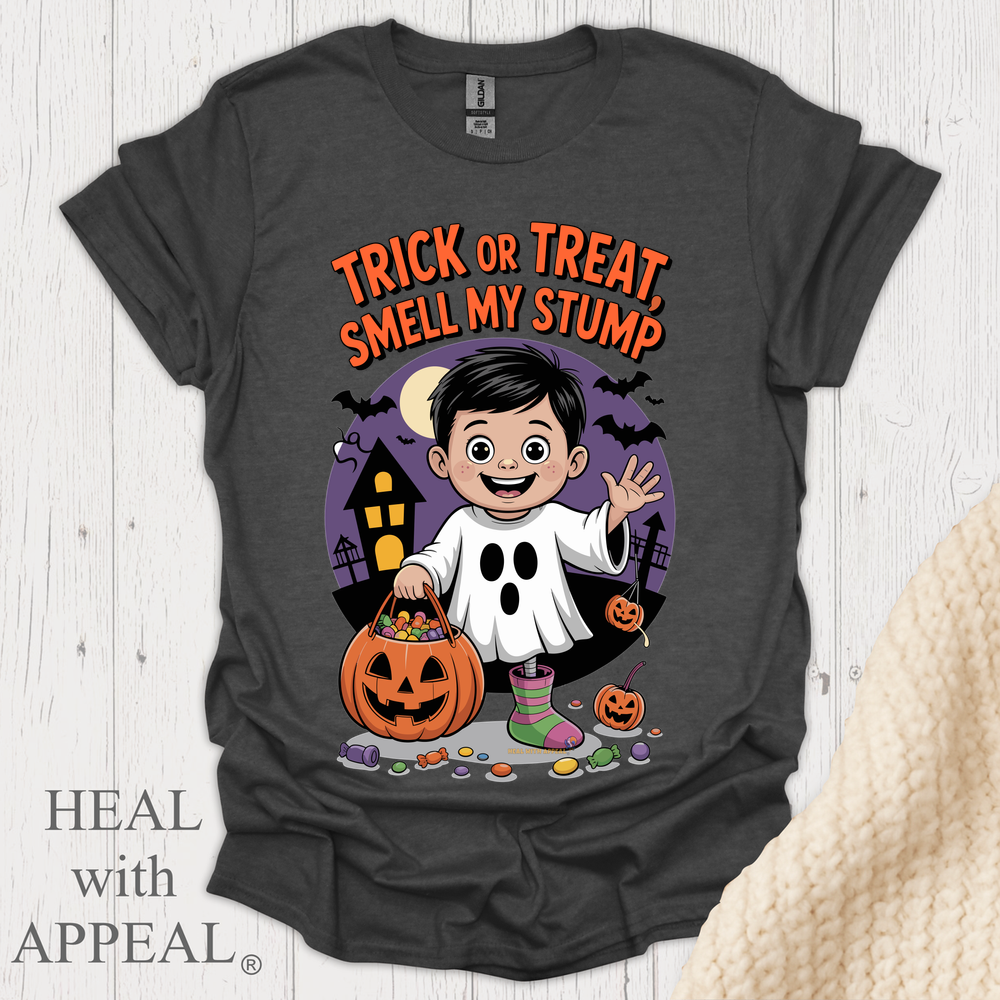 Trick Or Treat Smell My Stump V3 - Dark Heather