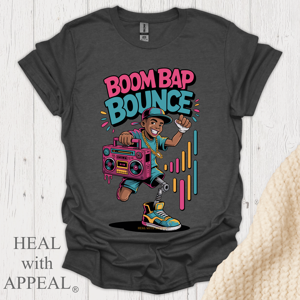 Hip Hop Music Beats V2 - Dark Heather