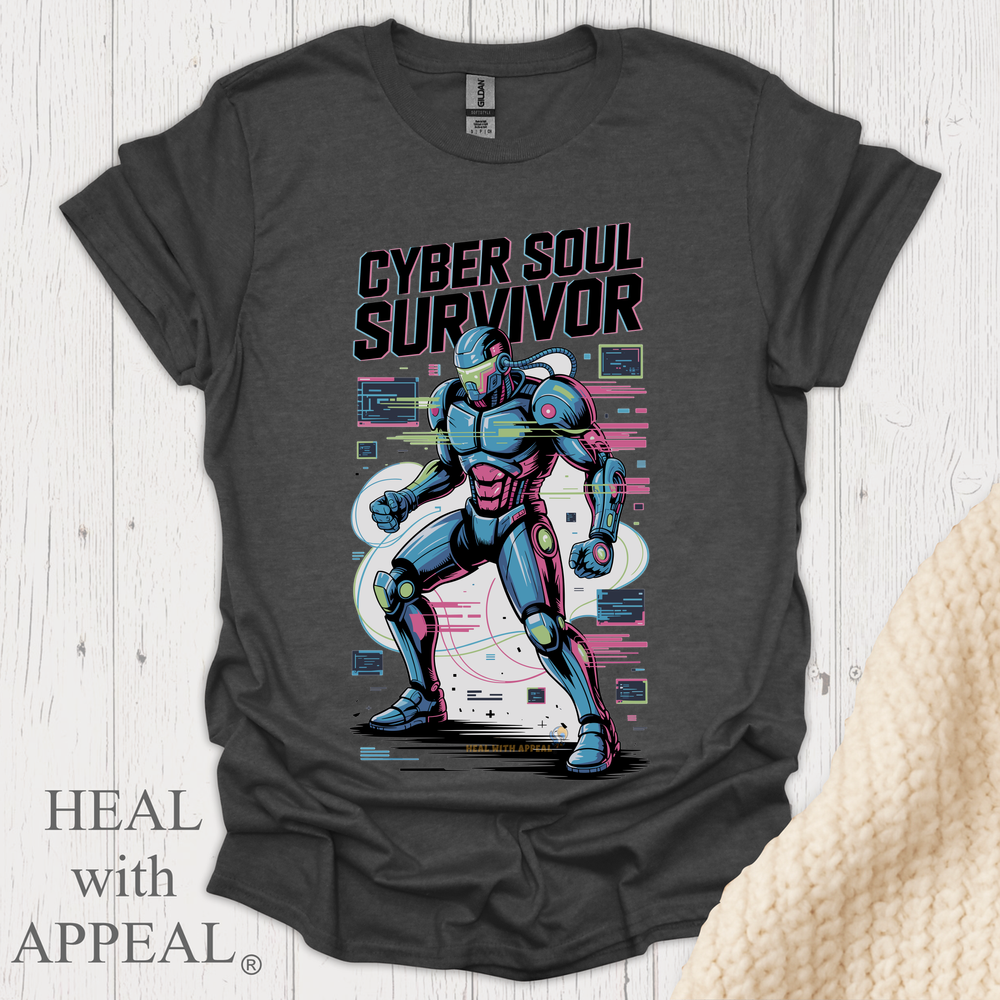 Soul Survior Cybertee V1 - Dark Heather