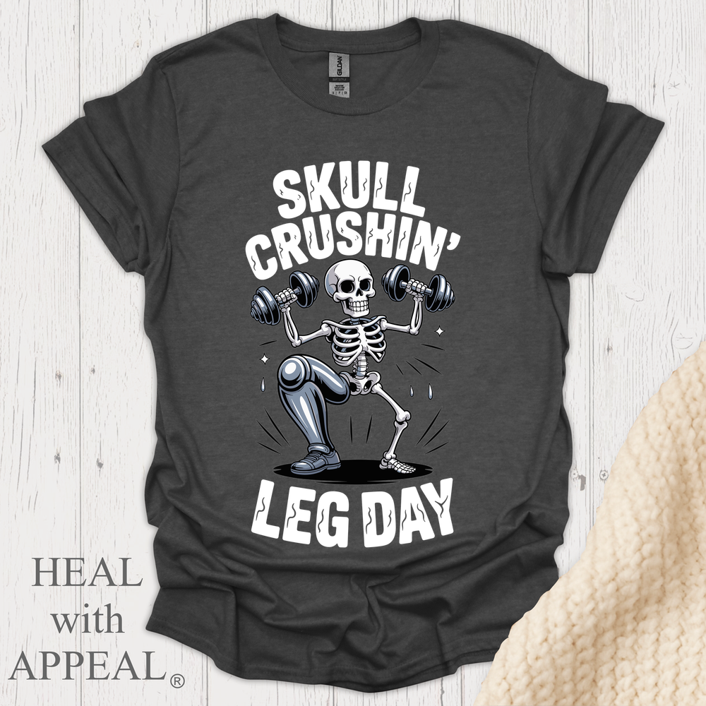 Skull Crushin Workout V2b - Dark Heather