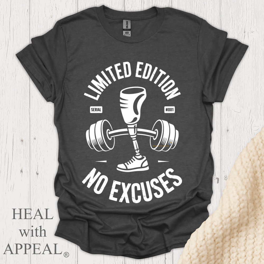 Limited Edition No Excuses V2b - Dark Heather