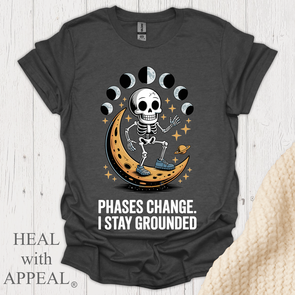 I Stay Grounded V3b - Dark Heather