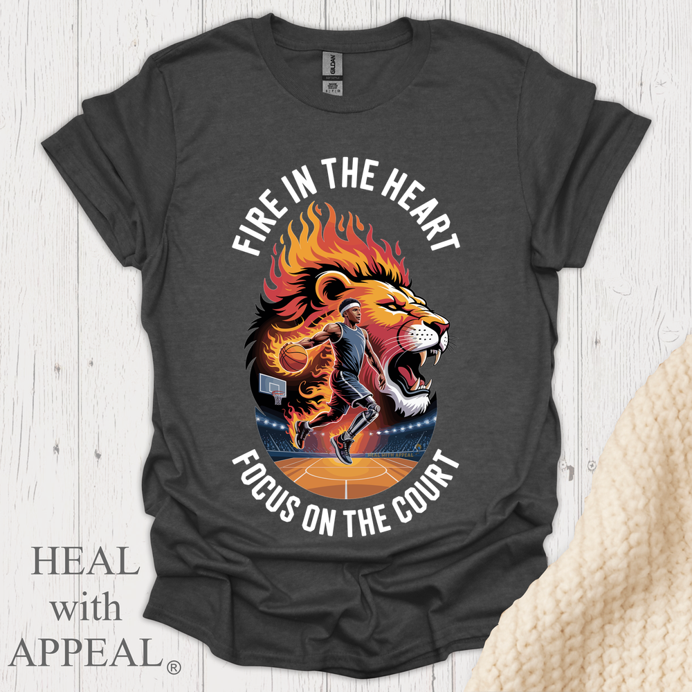 Fire In The Heart V2b - Dark Heather